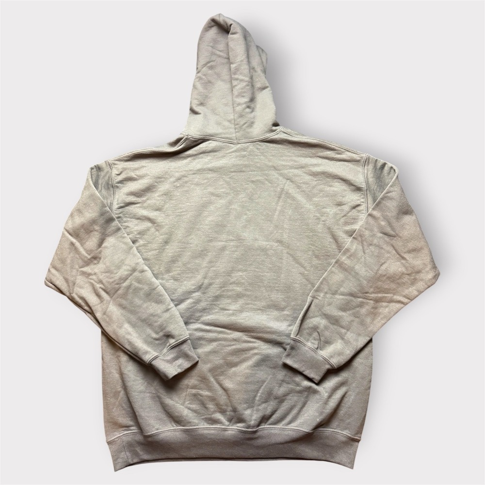 NovaMen Hell Bent Racing Graphic Hoodie Mens Large Charcoal Grey Sweatshirt 48 - Picture 2 of 7